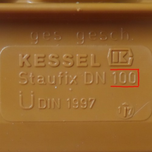 KESSEL Spreizrohr Staufix DN 100 - 70104