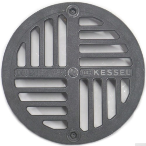 KESSEL Schlitzrost schwarz D 218x 20 (Mitte 40) mm - 27173